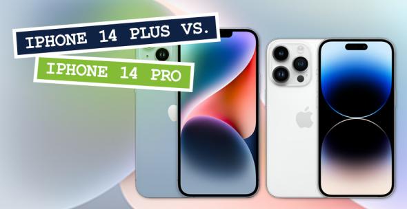 Das iPhone 14 Plus und iPhone 14 Pro.
