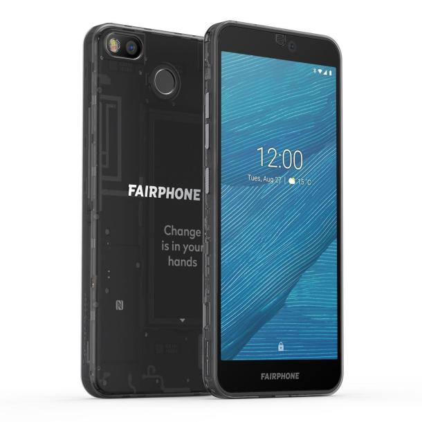 Das Fairphone 3 sieht modisch aus.