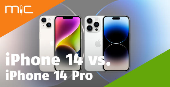Das iPhone 14 und das iPhone 14 Pro.