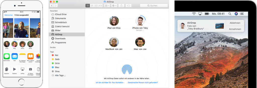 Airdrop So Funktioniert Apples Datenubertragung Gravis Blog