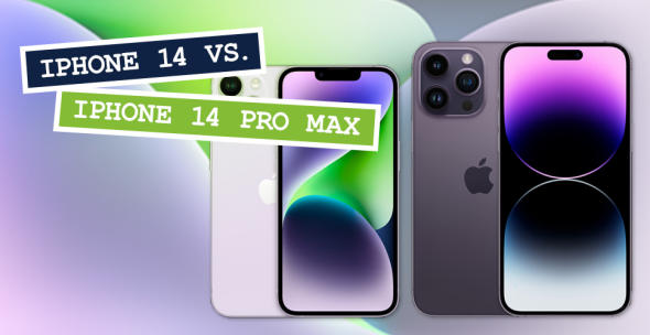 Das iPhone 14 und das iPhone 14 Pro Max.