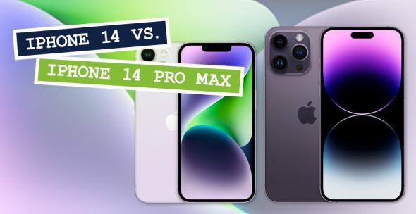 Das iPhone 14 und das iPhone 14 Pro Max.
