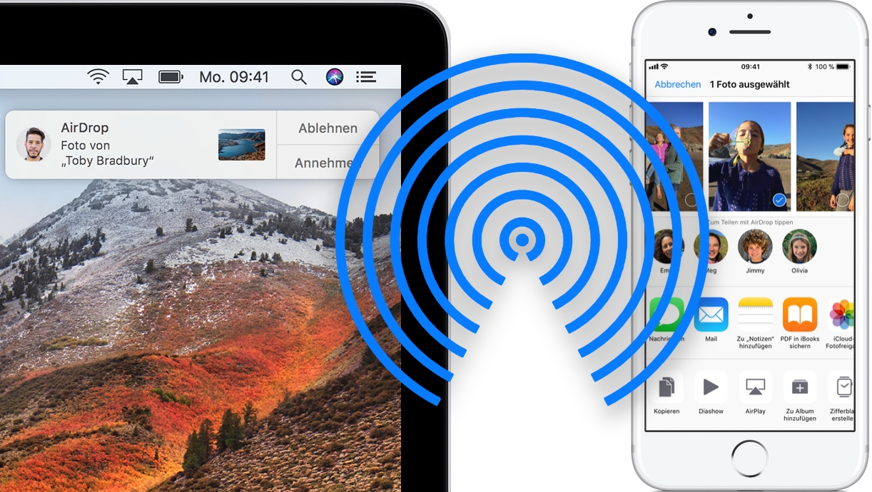 Airdrop So Funktioniert Apples Datenubertragung Gravis Blog