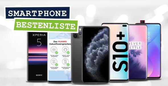 Die besten Smartphones 2019: Apple, Huawei, Samsung und Co.