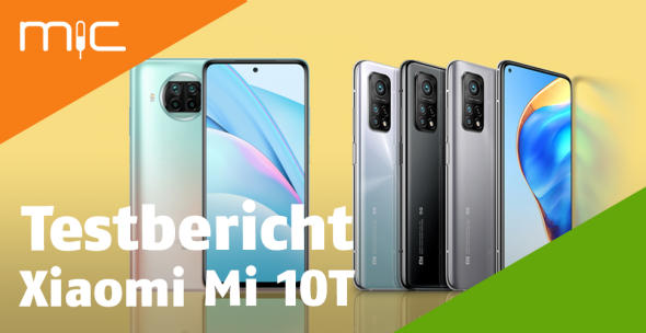 Das Xiaomi Mi 10T lite und Pro stellen sich vor.