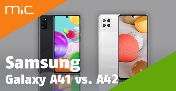 Samsung Galaxy A41 und Samsung Galaxy A42
