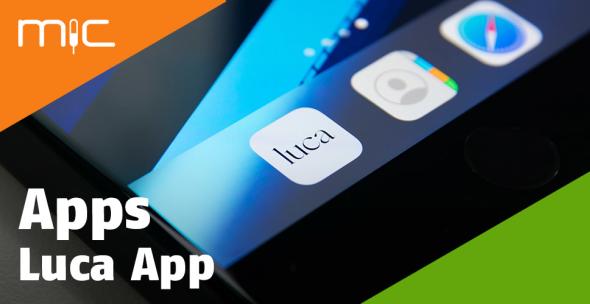 Die Luca App, auf einem iPhone installiert.